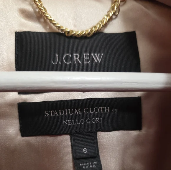 NWOT J.Crew Cocoon Coat in Italian stadium-cloth wool Size 6 - Picture 6 of 11